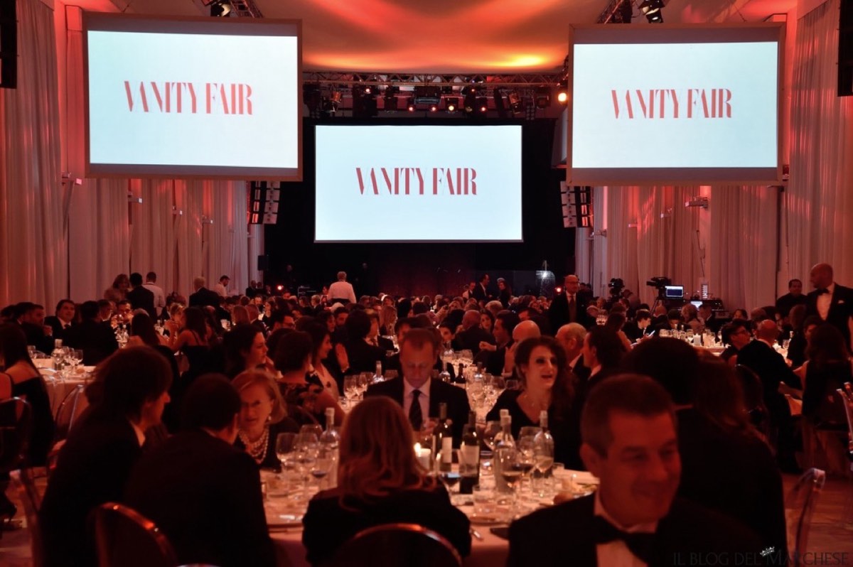 Vanity Fair gala dinner
